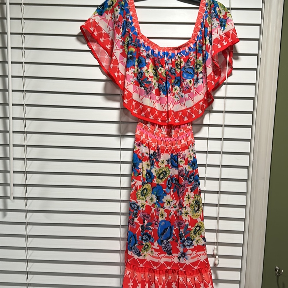 Floral maxi dress